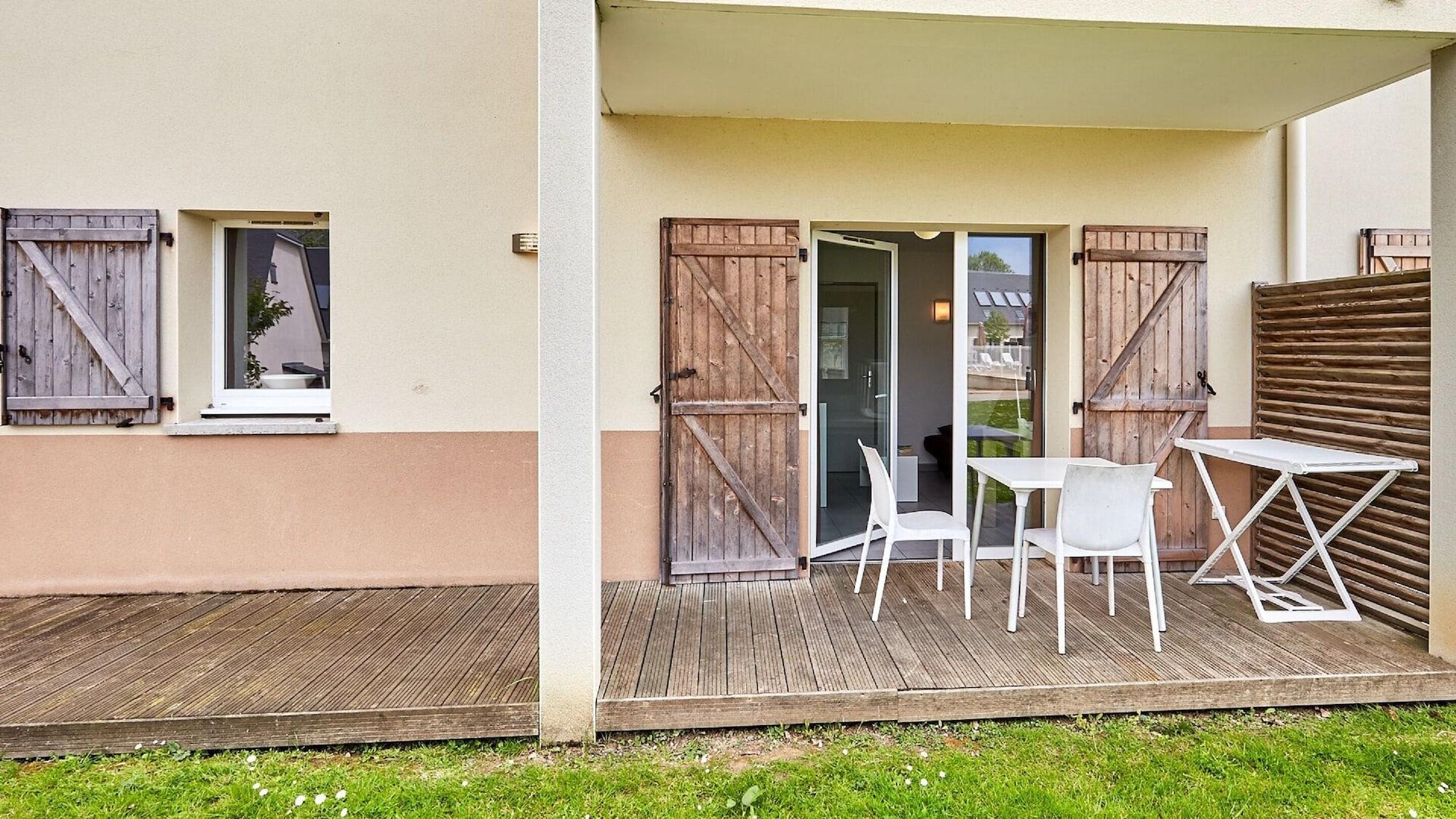 Vacanceole - Le Domaine De La Corniche - Deauville Sud Auberville Exterior photo